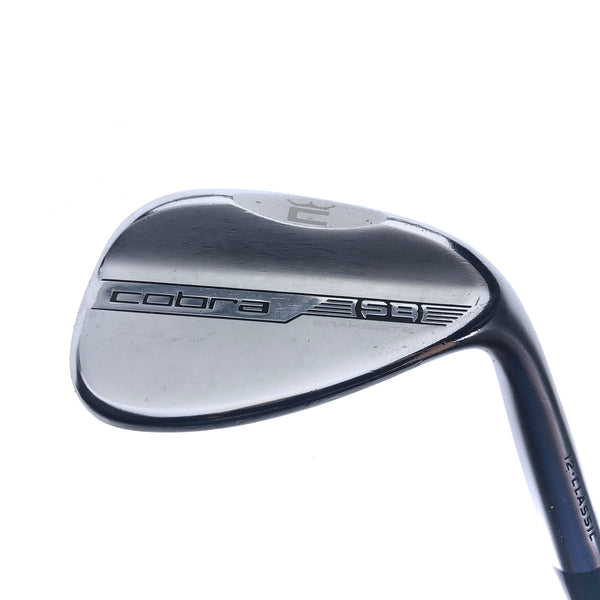 Used Cobra Snakebite 2023 Chrome Gap Wedge / 52.0 Degrees / Stiff Flex