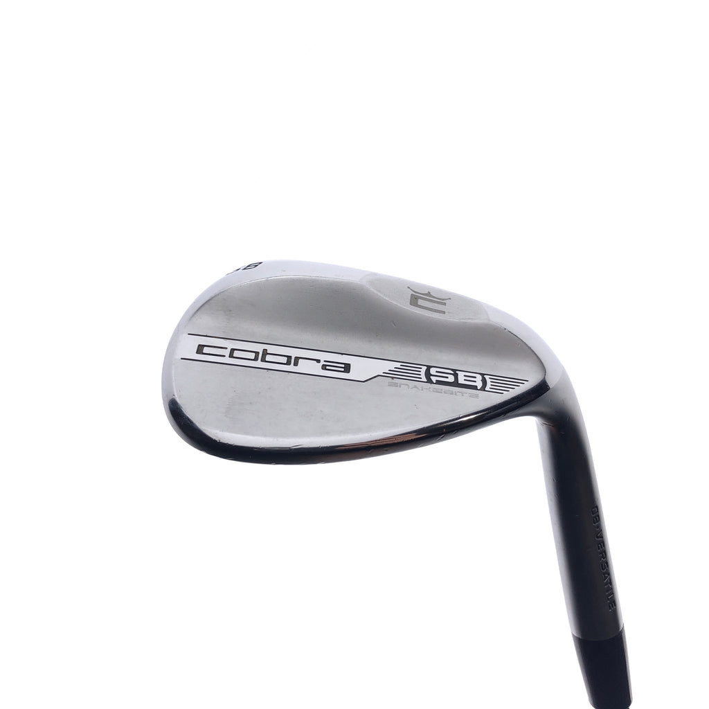 Used Cobra Snakebite 2023 Chrome Lob Wedge / 58.0 Degrees / Stiff Flex