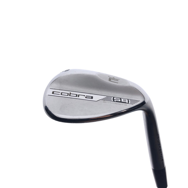 Used Cobra Snakebite 2023 Chrome Lob Wedge / 58.0 Degrees / Stiff Flex
