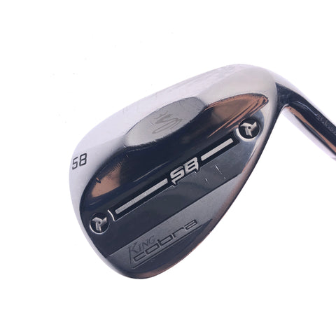 Used Cobra Snakebite Lob Wedge / 58.0 Degrees / Stiff Flex