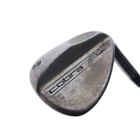 Used Cobra Snakebite Raw 2024 Lob Wedge / 58.0 Degrees / Stiff Flex
