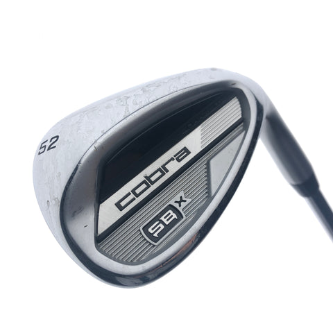 Used Cobra Snakebite X Gap Wedge / 52.0 Degrees / Stiff Flex