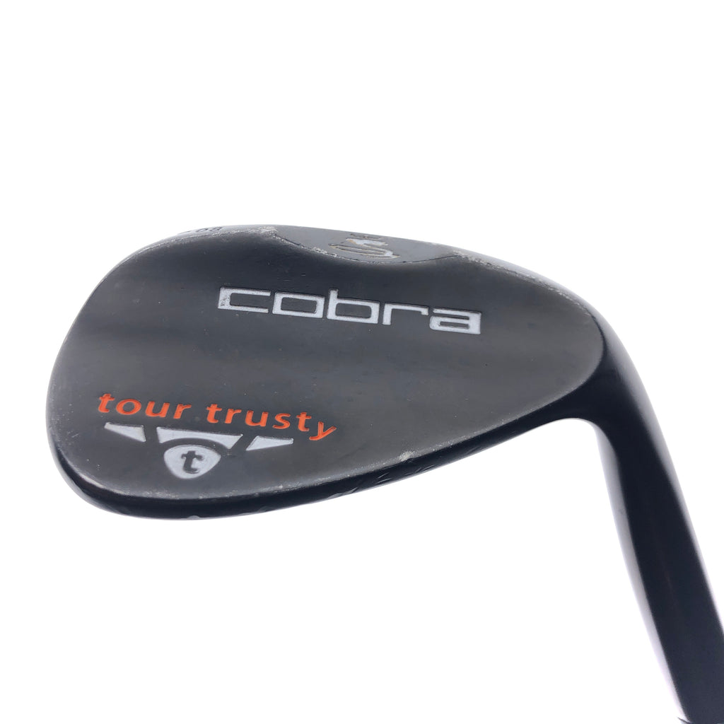 Used Cobra Tour Trusty Black Gap Wedge / 52.0 Degrees / Wedge Flex