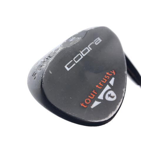 Used Cobra Tour Trusty Black Sand Wedge / 56.0 Degrees / Wedge Flex
