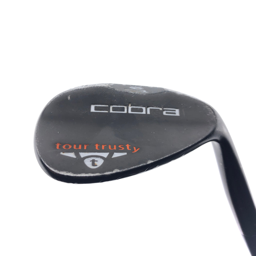 Used Cobra Tour Trusty Black Sand Wedge / 56.0 Degrees / Wedge Flex