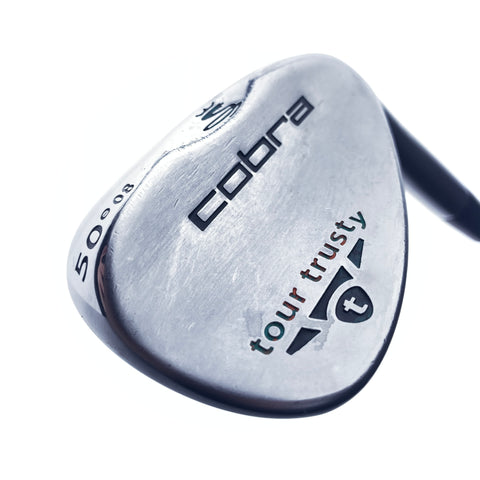 Used Cobra Tour Trusty Satin Gap Wedge / 50.0 Degrees / Wedge Flex