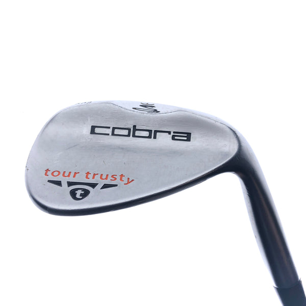 Used Cobra Tour Trusty Satin Gap Wedge / 52.0 Degrees / Stiff Flex