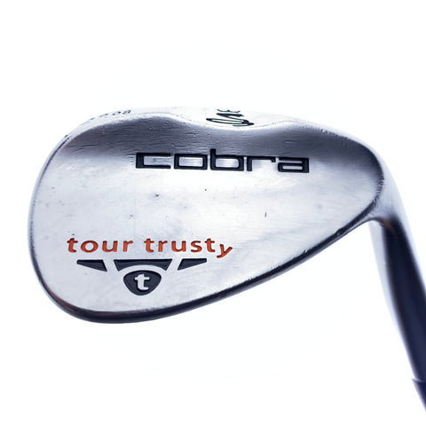 Used Cobra Tour Trusty Satin Gap Wedge / 52.0 Degrees / Stiff Flex