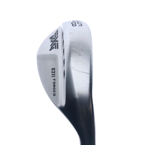 Used Cobra Tour Trusty Satin Lob Wedge / 58.0 Degrees / Stiff Flex