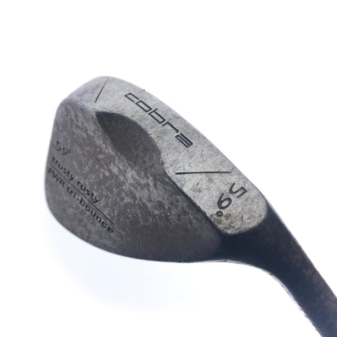 Used Cobra Trusty Rusty Lob Wedge / 59.0 Degrees / Regular Flex