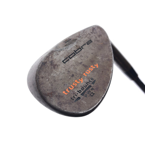 Used Cobra Trusty Rusty Lob Wedge / 59.0 Degrees / Stiff Flex