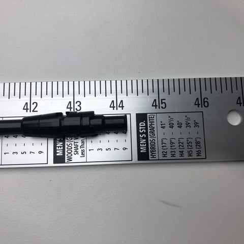 Used Denali Black 60g 6.0 Driver Shaft / Stiff Flex / Callaway Gen 2 Adapter