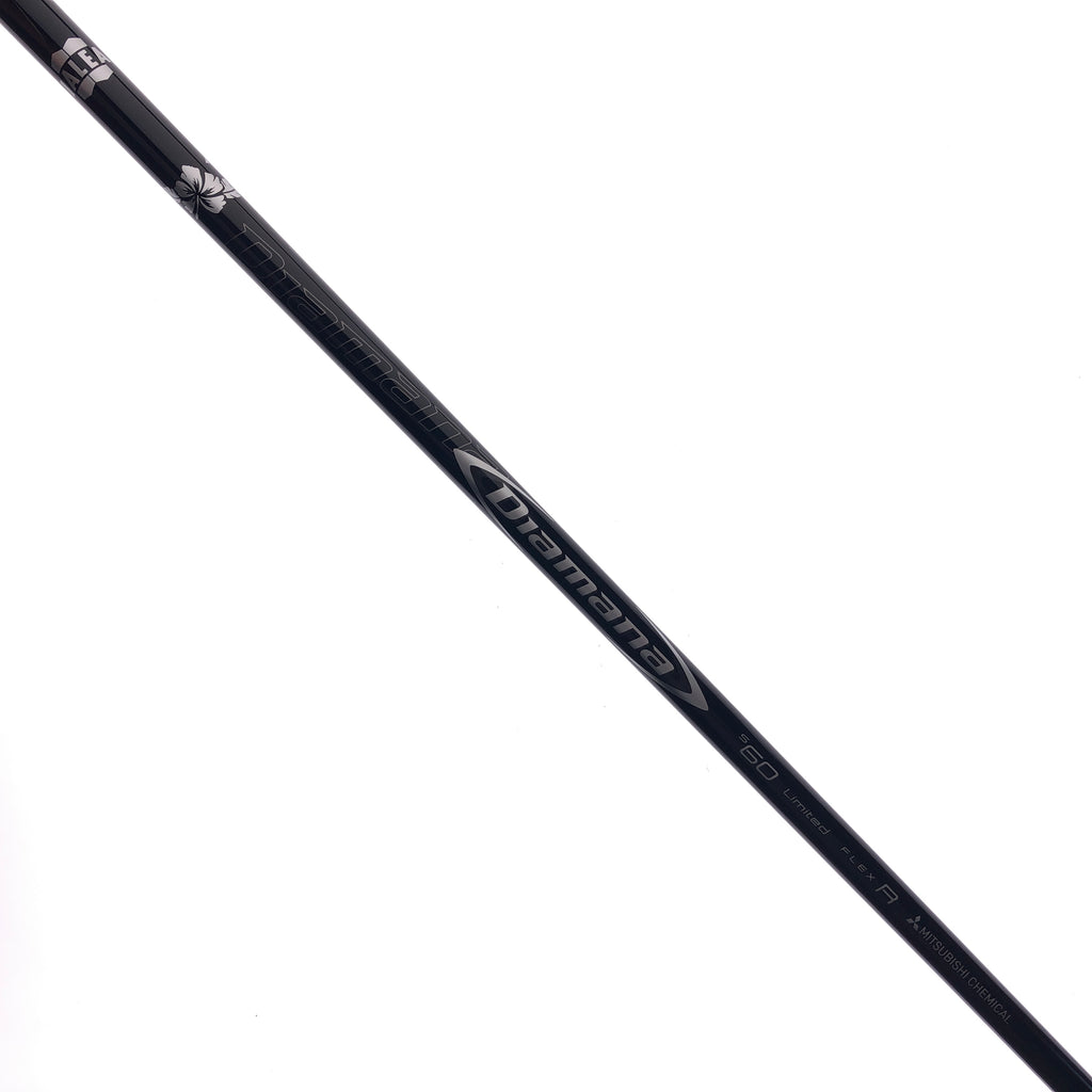 Used Diamana S60 Limited 60 R Driver Shaft / Regular Flex / PXG Adapter