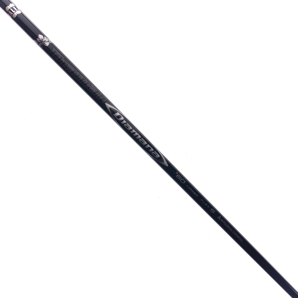 Used Diamana S60 Limited 60 S Fairway Shaft / Stiff Flex / PXG Adapter