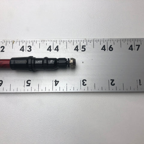 Used Evenflow Red Max Carry 4.5 A 45g Driver Shaft / A Flex / TM Gen 2 Adapter