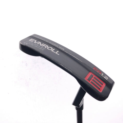 Used Evnroll ER1.2 Tour Blade Black Putter / 34.0 Inches