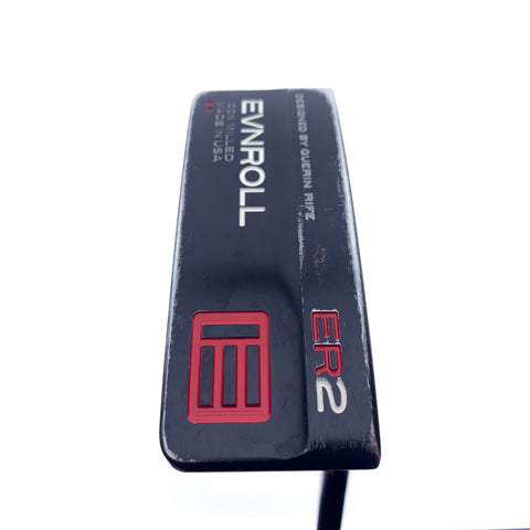 Used Evnroll ER2 Mid Black Putter / 34.0 Inches