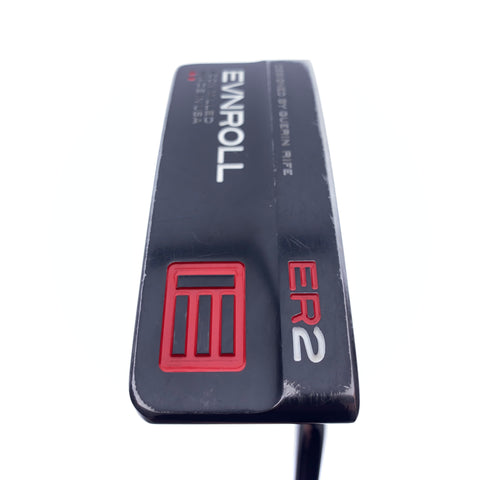 Used Evnroll ER2 Mid Black Putter / 34.0 Inches