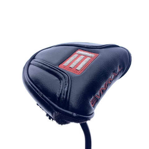 Used Evnroll ER7 Full Mallet Black Putter / 34.0 Inches