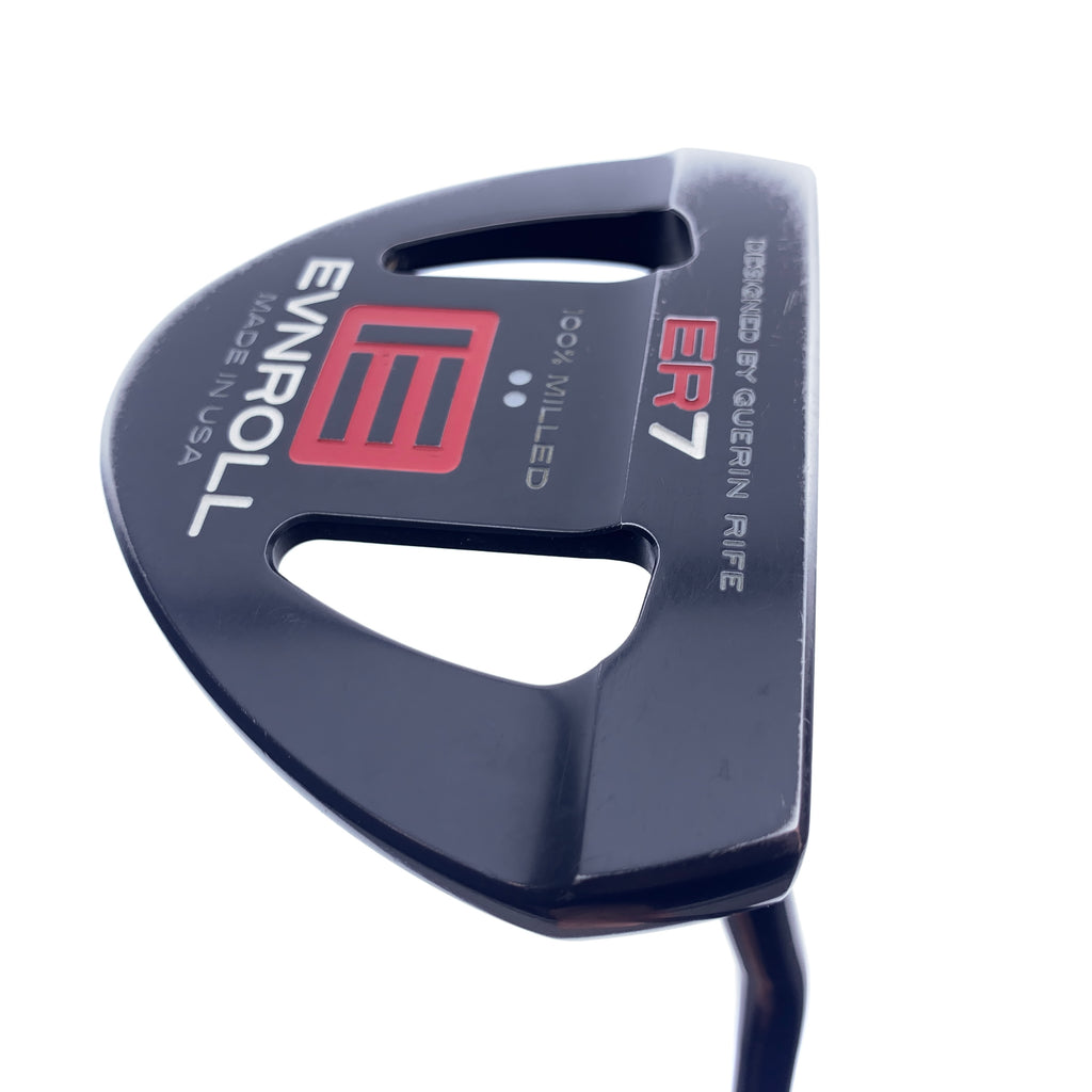 Used Evnroll ER7 Full Mallet Black Putter / 34.0 Inches