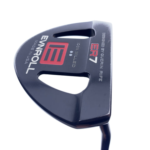 Used Evnroll ER7 Full Mallet Black Putter / 34.0 Inches
