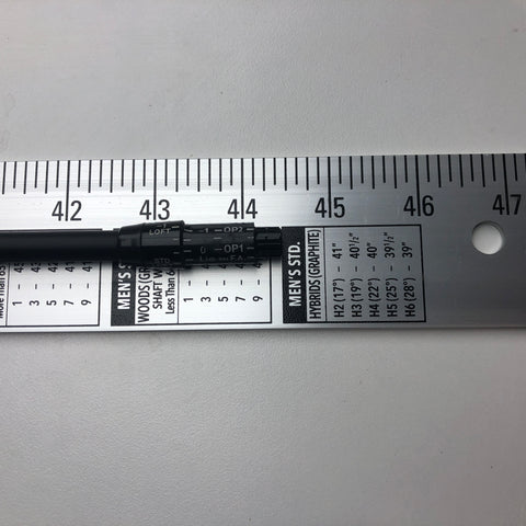 Used Fujikura Motore X F3 6 X Driver Shaft / X-Stiff Flex / Srixon Adapter