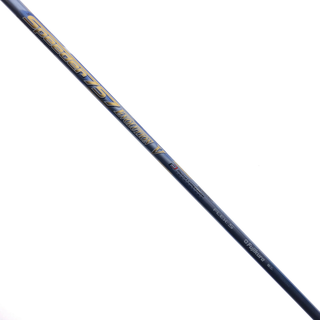 Used Fujikura Speeder 757 Evolution V Driver Shaft / S Flex / TaylorMade Gen 2