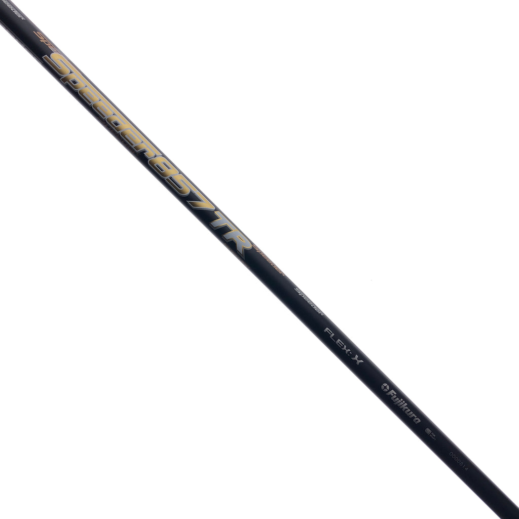 Used Fujikura Speeder 857 TR Driver Shaft / X-Stiff Flex / PING Gen 3 Adapter