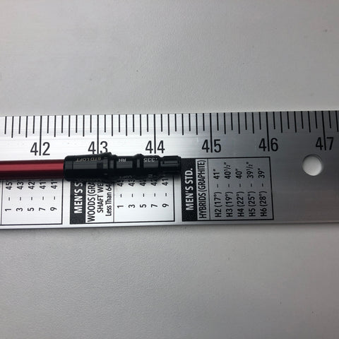 Used Fujikura Speeder NX 50 A Driver Shaft / A Flex / TaylorMade Gen 2 Adapter