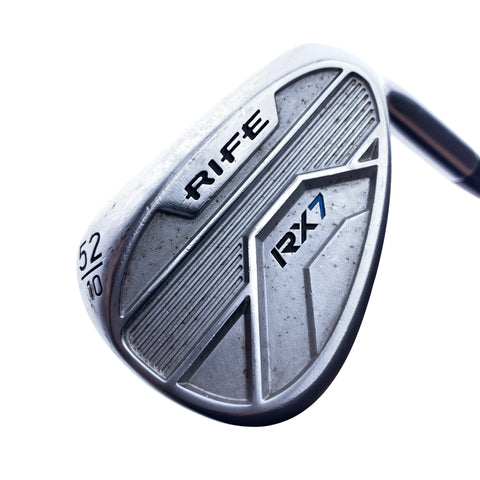 Used Guerin Rife RX7 Gap Wedge / 52.0 Degrees / Wedge Flex