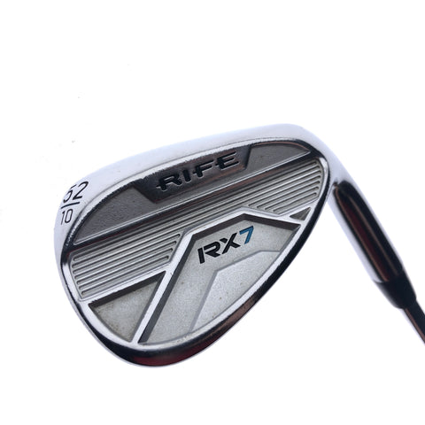 Used Guerin Rife RX7 Gap Wedge / 52.0 Degrees / Wedge Flex