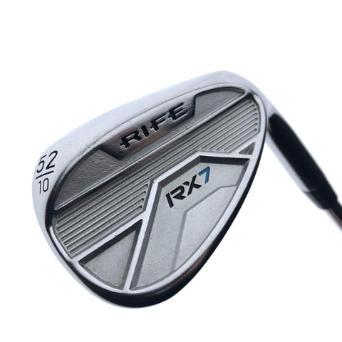 Used Guerin Rife RX7 Gap Wedge / 52.0 Degrees / Wedge Flex