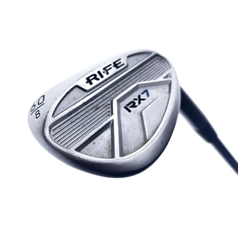Used Guerin Rife RX7 Lob Wedge / 60.0 Degrees / Wedge Flex