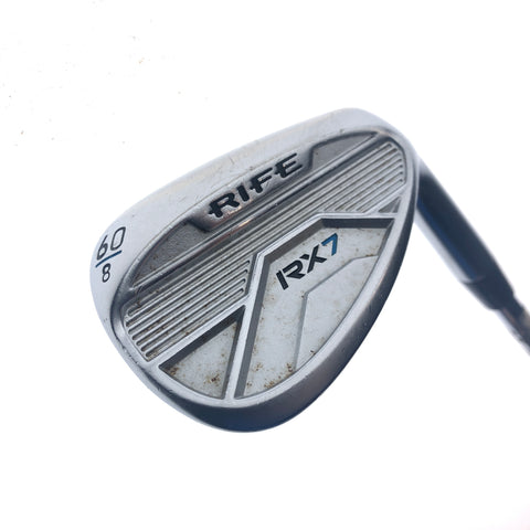 Used Guerin Rife RX7 Lob Wedge / 60.0 Degrees / Wedge Flex