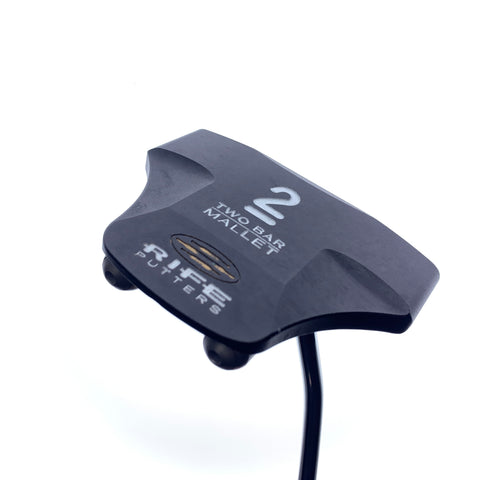 Used Guerin Rife Two Bar Mallet Putter / 38.0 Inches