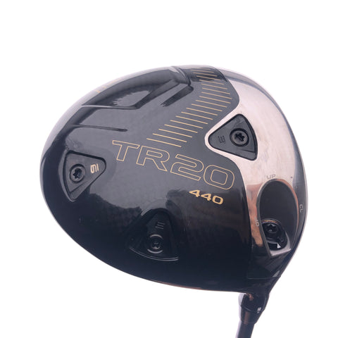 Used Honma TR20 440 Driver / 9.5 Degrees / HZRDUS Green Smoke 6.0 70g Stiff Flex