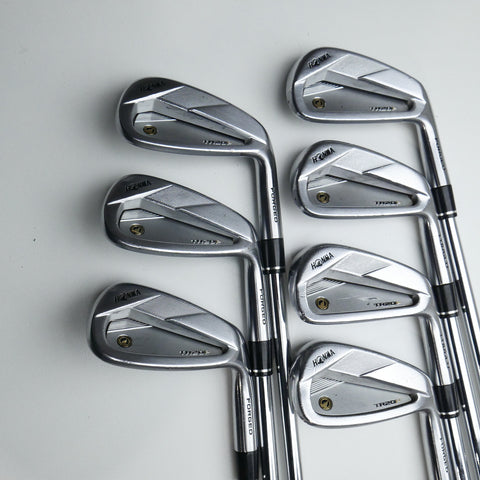 Used Honma TR20 P Iron Set / 5 - PW + GW / Regular Flex