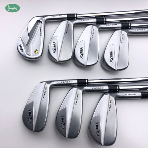 Used Honma TR20 V + TR20 B Combo Iron Set / 4 - PW / Modus Tour 105 Stiff Flex