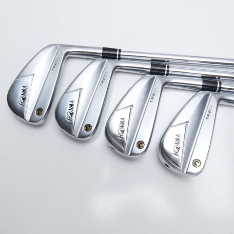 Used Honma TR21 X Iron Set / 4 - PW / Stiff Flex