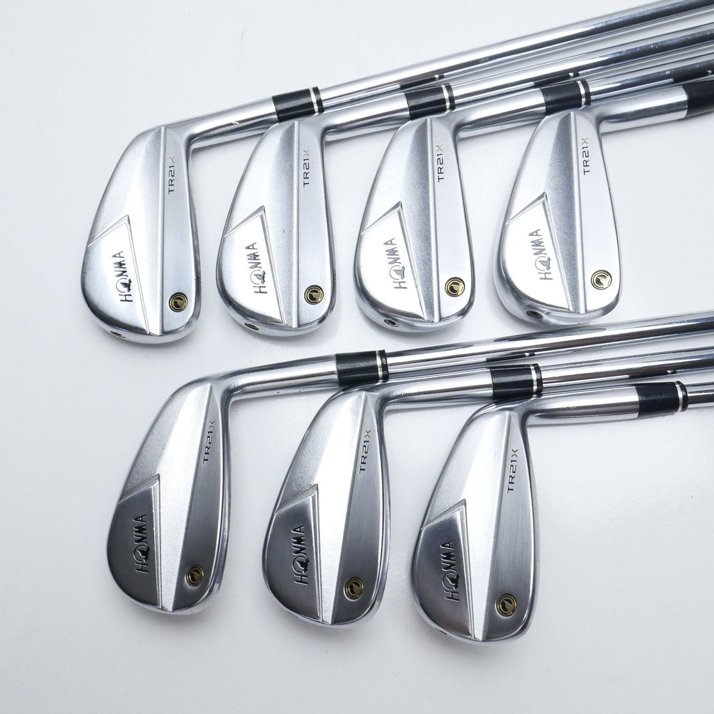 Used Honma TR21 X Iron Set / 4 - PW / Stiff Flex