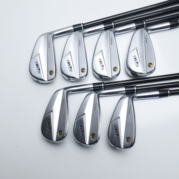 Used Honma TR21 X Iron Set / 5 - 10 + 11 / Stiff Flex