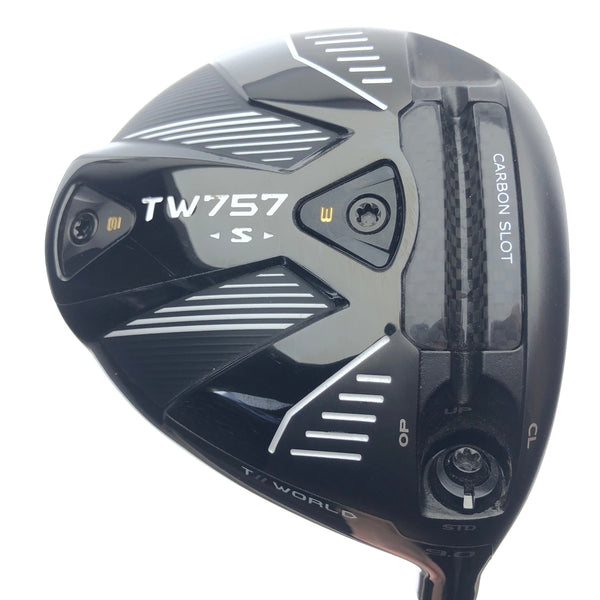 Used Honma TW 757 S Driver / 9.0 Degrees / X-Stiff Flex