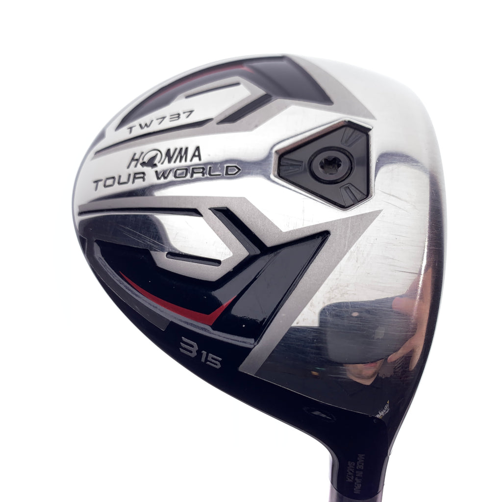 Used Honma TW737 3 Fairway Wood / 15 Degrees / Stiff Flex
