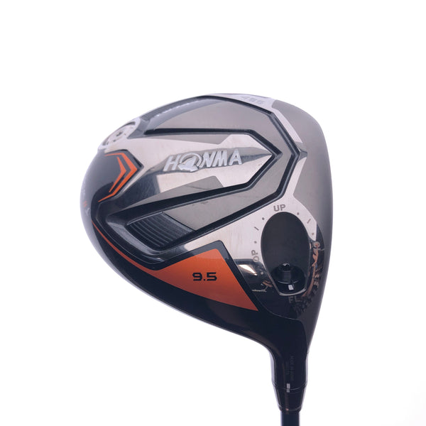 Used Honma TW747 455 Driver / 9.5 Degrees / Stiff Flex