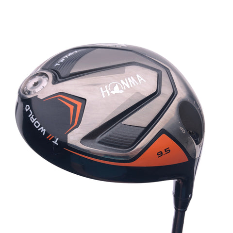 Used Honma TW747 455 Driver / 9.5 Degrees / Vizard 50 S Stiff Flex