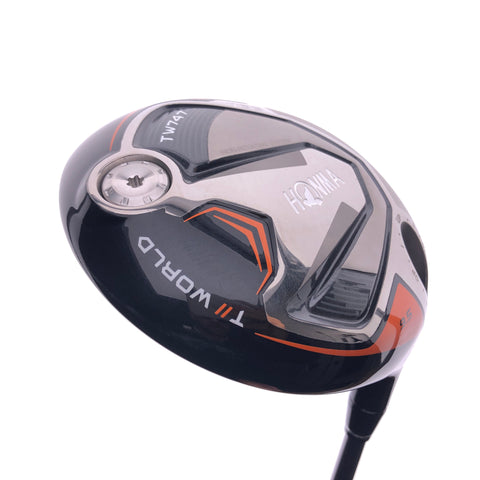 Used Honma TW747 455 Driver / 9.5 Degrees / Vizard TW 747 50 Stiff Flex