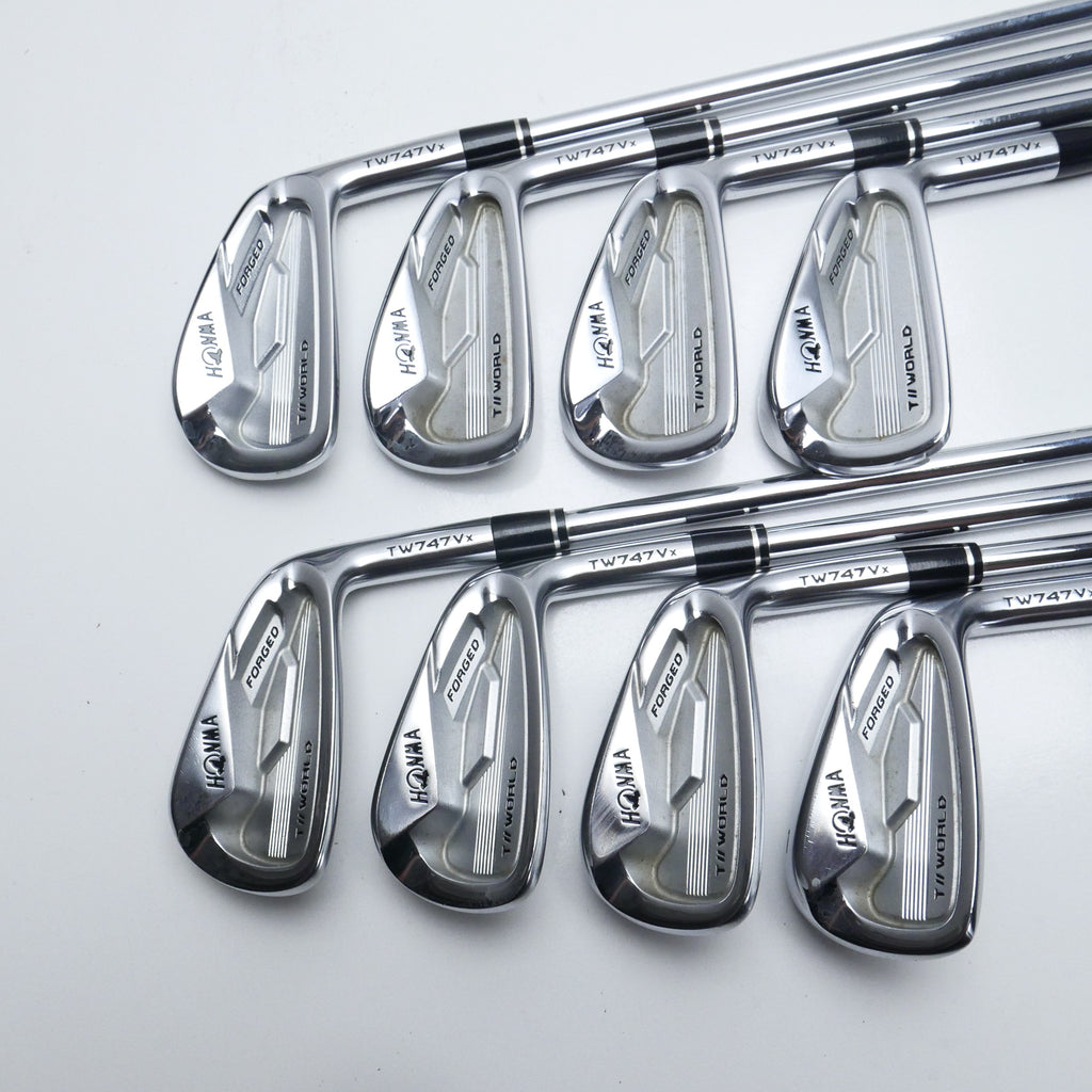 Used Honma TW747 VX Iron Set / 4 - 10 + 11 / Regular Flex