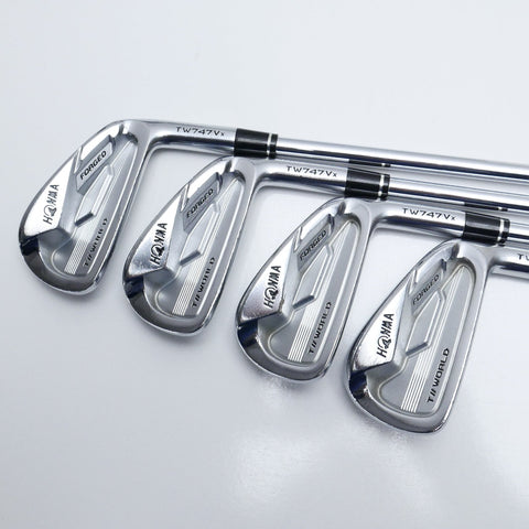 Used Honma TW747 VX Iron Set / 4 - PW / Stiff Flex