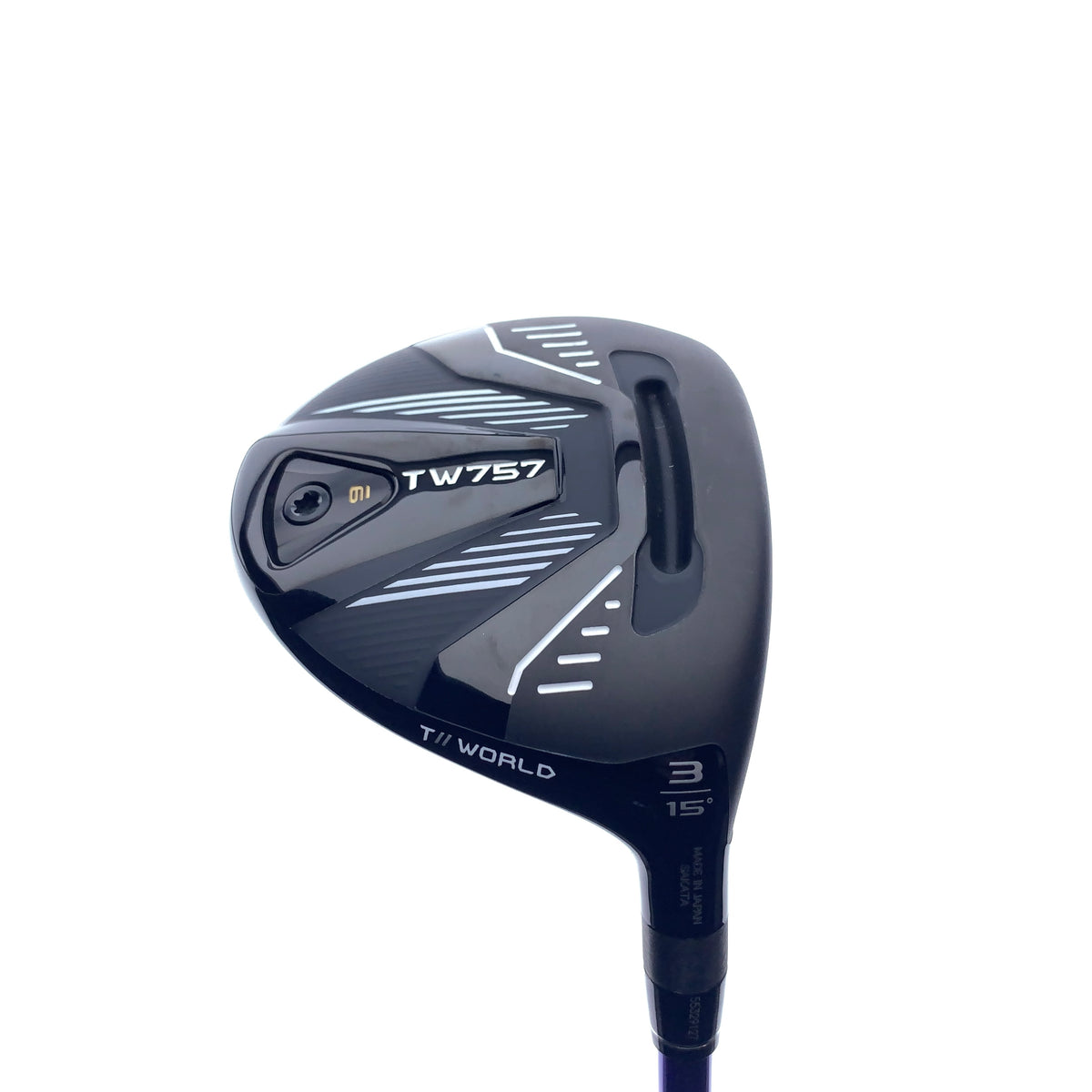 Used Honma TW757 3 Fairway Wood / 15.0 Degrees / Stiff Flex