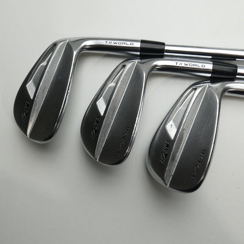Used Honma TW757 B Iron Set / 5 - PW / Stiff Flex
